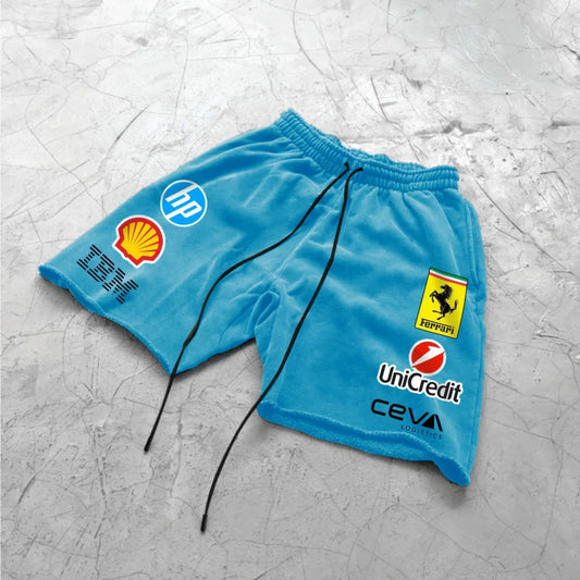 Racing Design Baggy Shorts