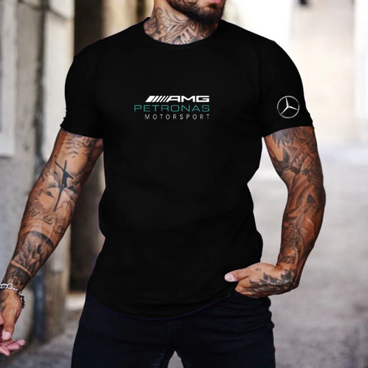 Racing Print Tight T-shirt