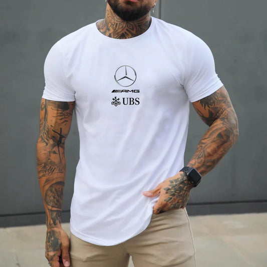 Fashion Racing Print T-shirt