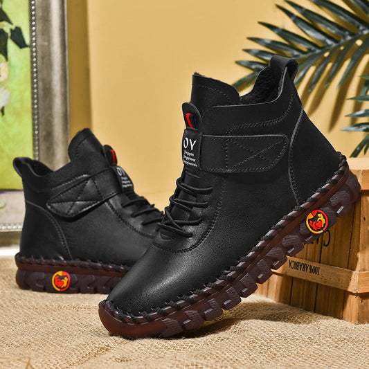 THE DUZZ  | Chaussures en Cuir Ultra Confortables & Chaudes