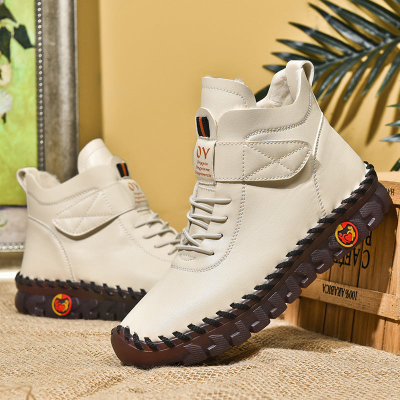 THE DUZZ  | Chaussures en Cuir Ultra Confortables & Chaudes
