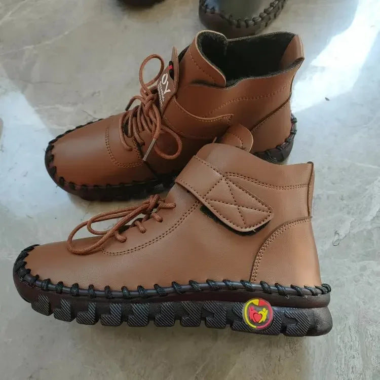 THE DUZZ  | Chaussures en Cuir Ultra Confortables & Chaudes