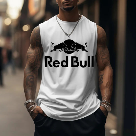 Men's Logo Print Sports Tank Top